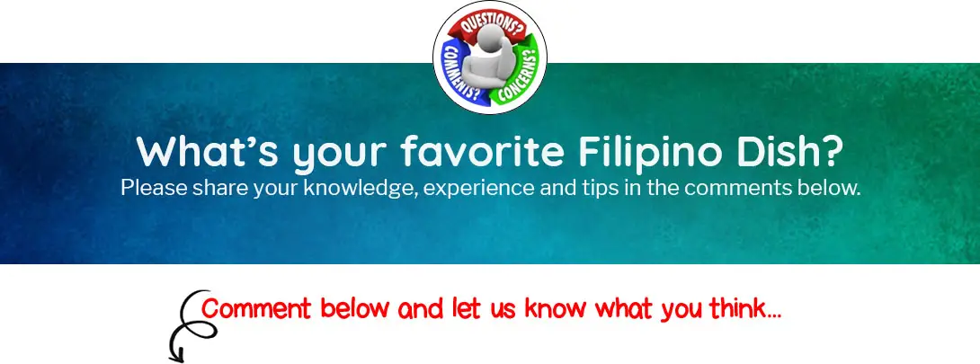 What's your favorite Filipino dish?