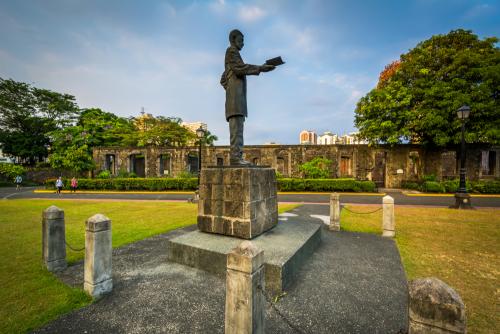 Statue at Fort Santiago in Intramuros