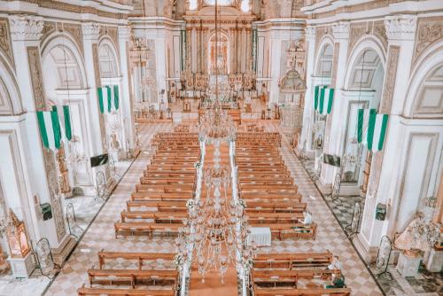 Inside the Manila Cathedral in Intramuros
