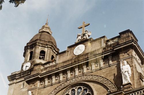 The Manila Cathedral in Intramuros