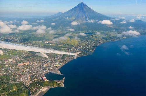 Aerial View of Legazpi City