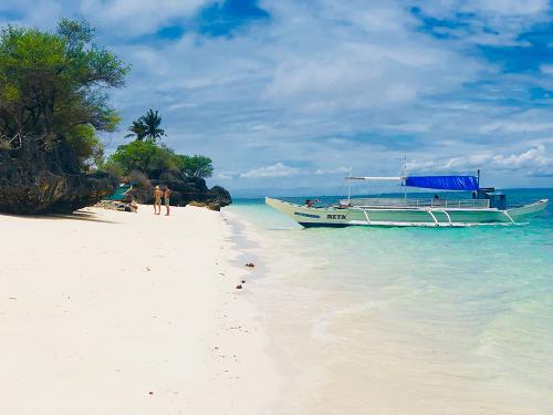 Paradise Beach on Bantayan Island