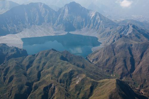 Aerial View of Mt. Pinatubo