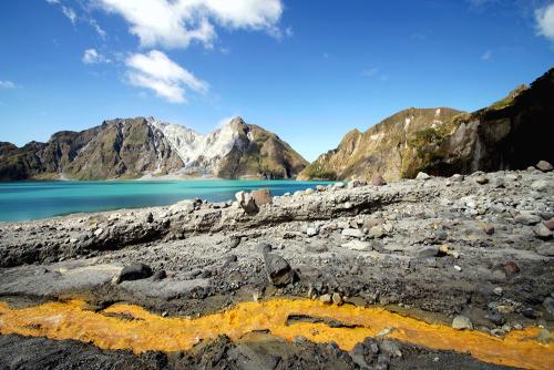 Near the Mt. Pinatubo Lake